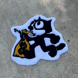 Custom Felix the cat rug